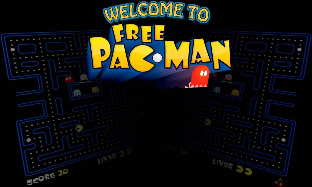 play a pacman game